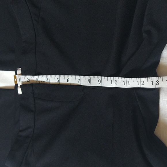 Ellen Tracy Black Wide Leg Casual Stretch Pants - Picture 11 of 15